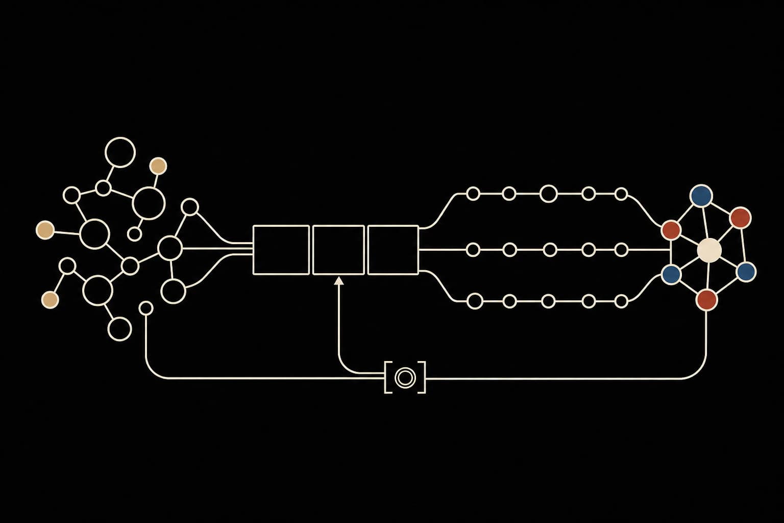 A connected growth system turning audience signals into a learning loop